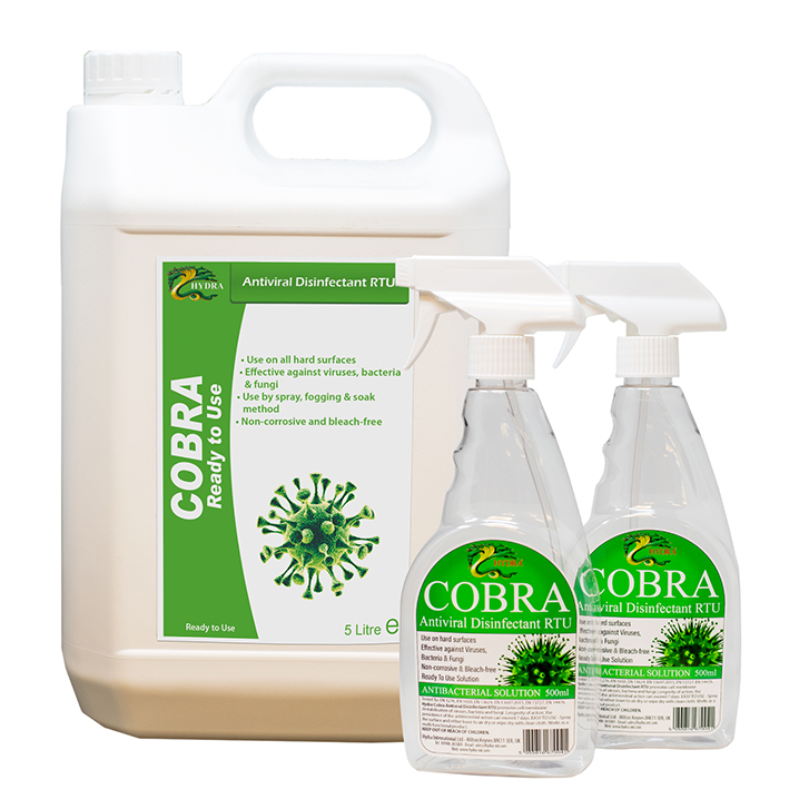 COBRA Antiviral Disinfectant RTU (Ready To Use) 5L