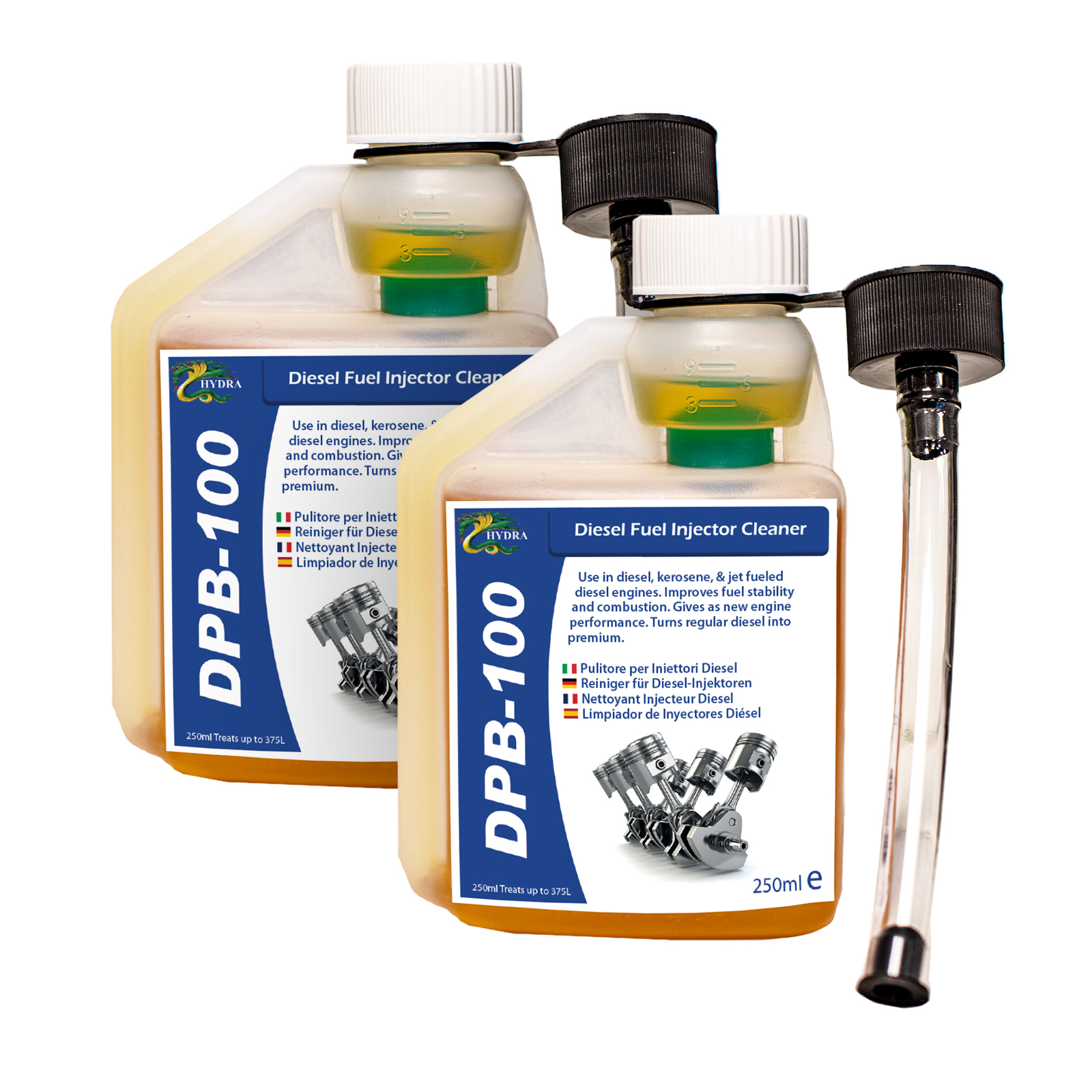 Hydra DPB-100 - Diesel Power Blast & Injector Cleaner Additive