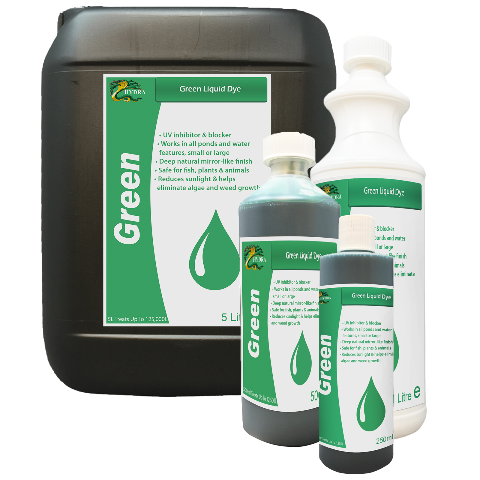 Emerald Green Water Dye, Sanco Industries