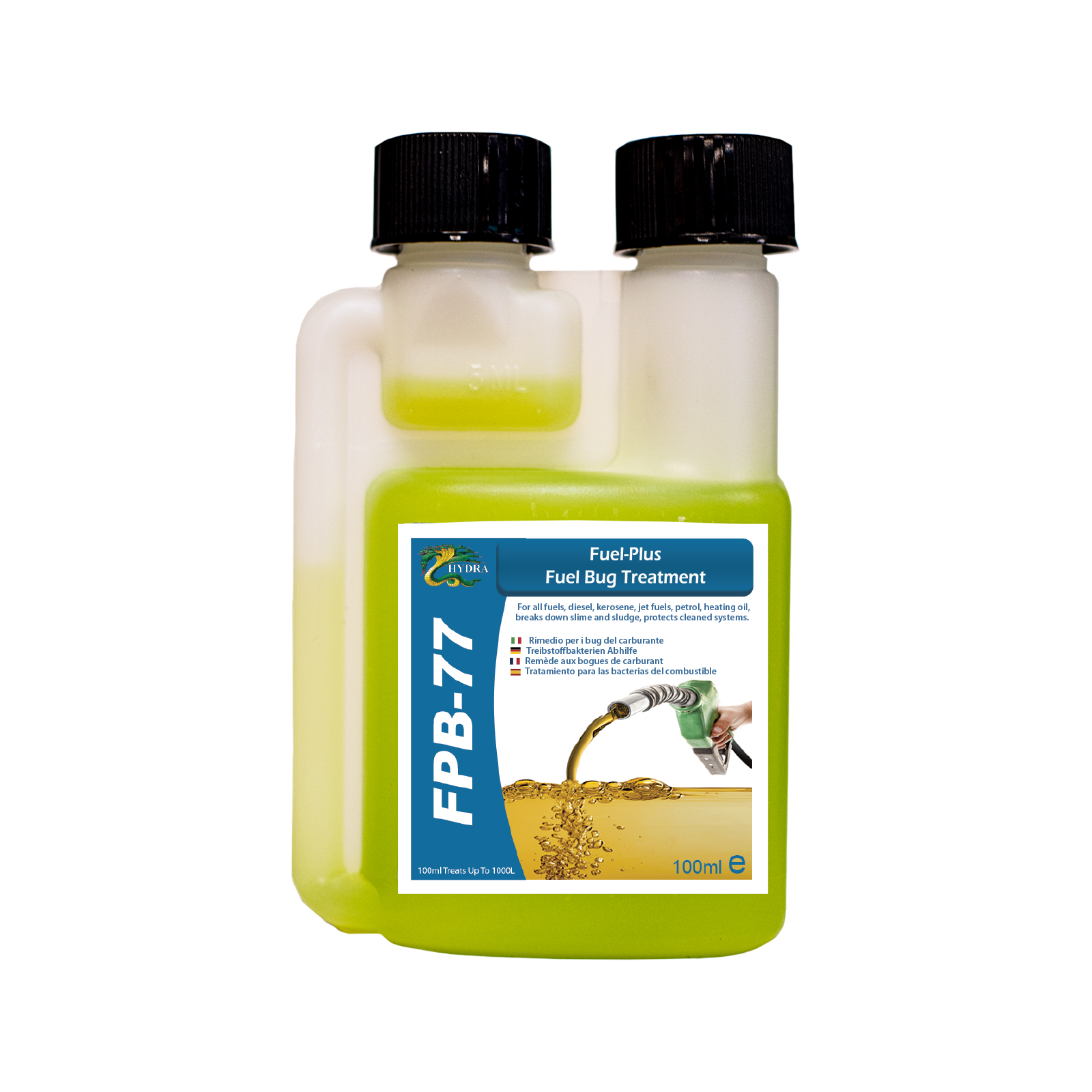 Diesel Bug Treatment for Fuel Clean Hydra FPB77 FuelPlus