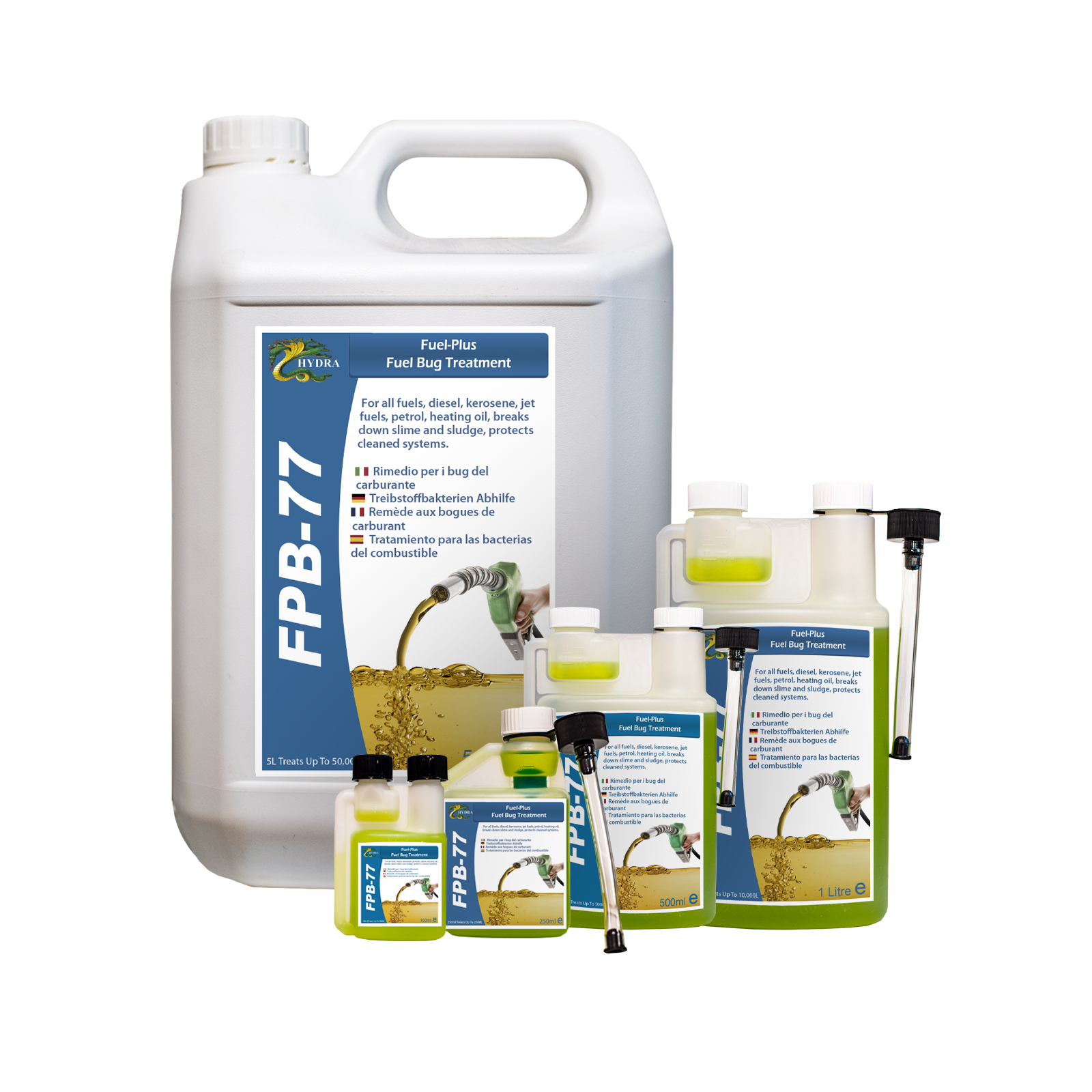 Diesel Bug Treatment for Fuel Clean Hydra FPB77 FuelPlus