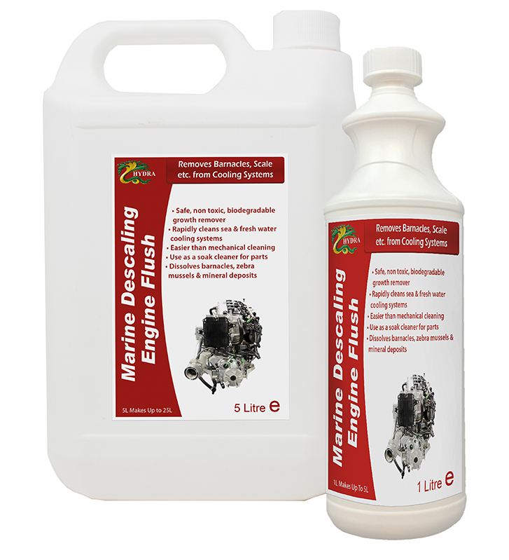 Hydra Marine Descaling Engine Flush