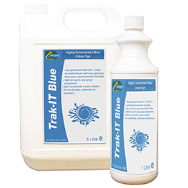 Hydra Trak-It Blue - Spray Pattern Indicator Dye For Use With Herbicides & Fertilisers